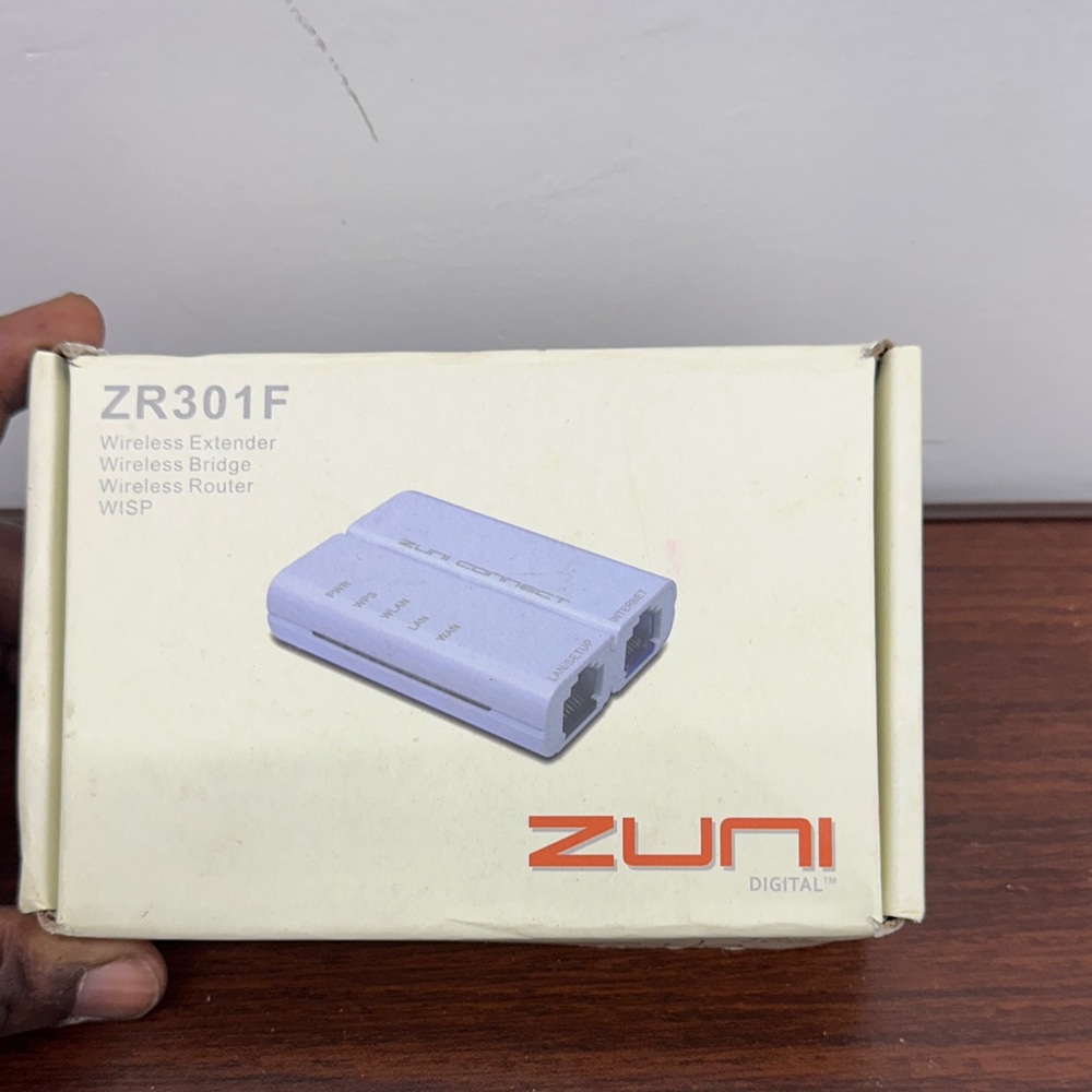 Zuni Digital Wireless Extender Wireless Bridge Wireless Router WISP Model ZR301F - Picture 3 of 7